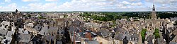 Vue de Dinan depuis la tour de l'horloge