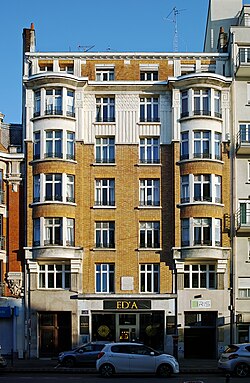 Immeuble, rue du Molinel à Lille