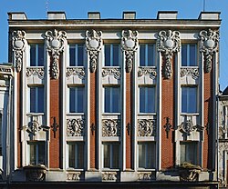 Façade, rue d'Angleterre à Lille