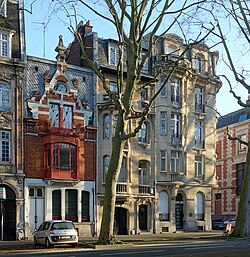 Immeubles boulevard de la Liberté à Lille