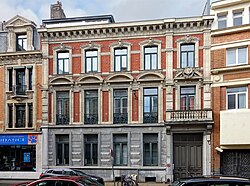 Maison de maître, rue Jean sans Peur à Lille