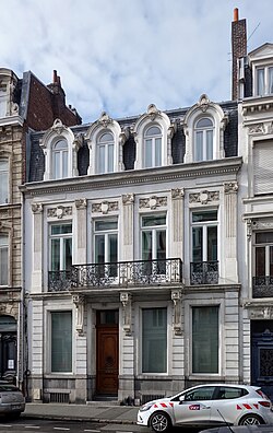 Maison de maître, rue Jean sans Peur à Lille