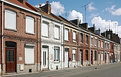 Maisons ouvrières, rue de Dieppe, à Lille