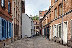 La rue des Brigittines, à Lille