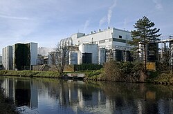 L'usine Lesaffre à Marcq-en-Barœul
