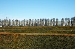 Vue du nouveau cimetière de La Madeleine, à Marquette-lez-Lille.