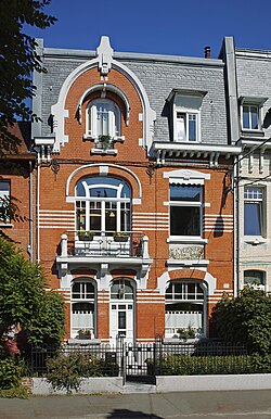 Maisons, rue Henri Poissonnier, à Mons-en-Barœul