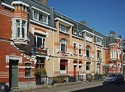 Maisons, rue Désiré Courcot, à Mons-en-Barœul
