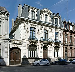 Hôtel particulier, rue de Gand, à Tourcoing