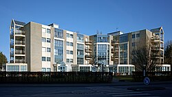 Bibliothèque municipale, rue Pasteur, à Wasquehal.